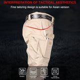 Tactical Cargo Pants Men Combat Outdoor Hiking Work Joggers Lightweight Trousers Male Elasticity Multiple Pockets Resistant Pant