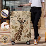 Luggage Protective Cover With Cartoon Print