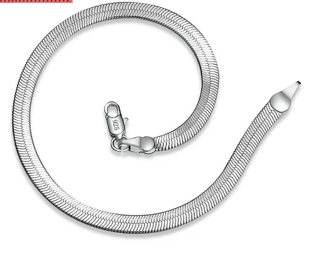 925 Sterling Silver Chain Bracelets for Men Women Braided Rope Male Fashion Jewelry High Quality New 4mm 