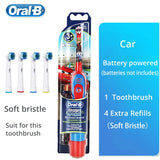 Oral B Electric Toothbrush for Kids Rotation Clean Teeth for Kids 3+ Soft Bristle for Child Waterproof Toothbrush
