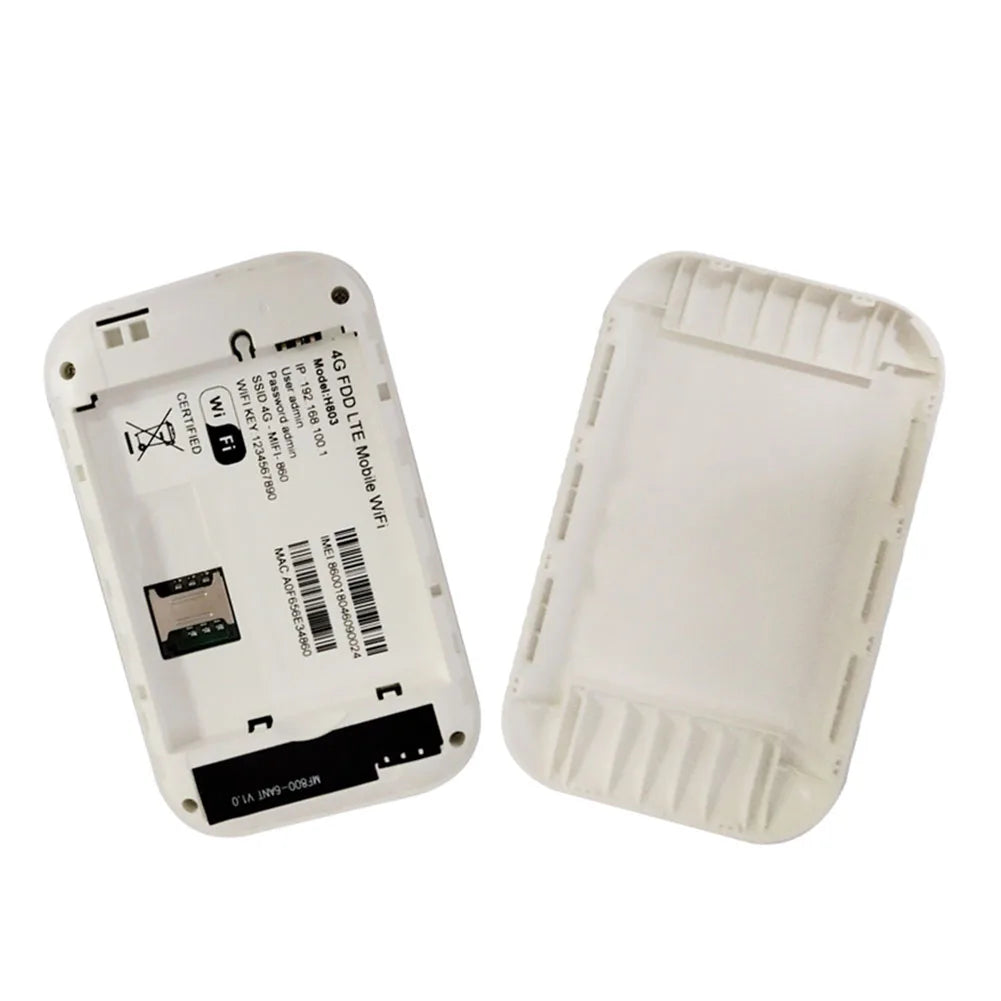 4G/5G Mobile WIFI Router 150Mbps 4G LTE Wireless Router 3600mA Portable Pocket MiFi Modem Mobile WiFi Hotspot with Sim Card Slot