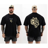 Camiseta masculina de verão ginásio thavage muscular 2023 homens cbum ginásio t camisa cbum fitness corredores camisa cbum tshirt