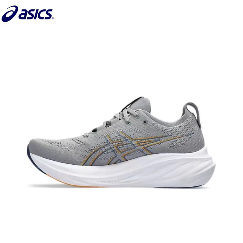 Zapatillas de running Asics Nimbus 26 originales para hombre, amortiguación, estabilidad, deportivas Asics unisex, color blanco