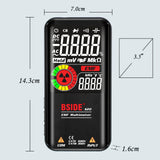 Multímetro EMF inteligente BSIDE S20/A10/A1, 9999 cuentas, recargable, monitor de radiación, voltímetro CA/CC, ohmímetro, prueba