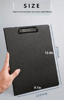 1pc A4 File Folders, Documents Organizer, Clipboard With Cover, Paper Folder For Business & School, Stationery & Office Supplies