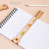 6-Piece Cute Capybara Stationery Set Back To School Supplies