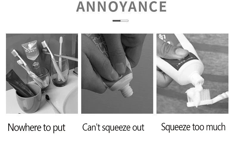 Exprimidor automático de pasta de dientes de pared, dispensador de pasta de dientes, soporte magnético para cepillos de dientes, estante para pasta de dientes, accesorios de baño