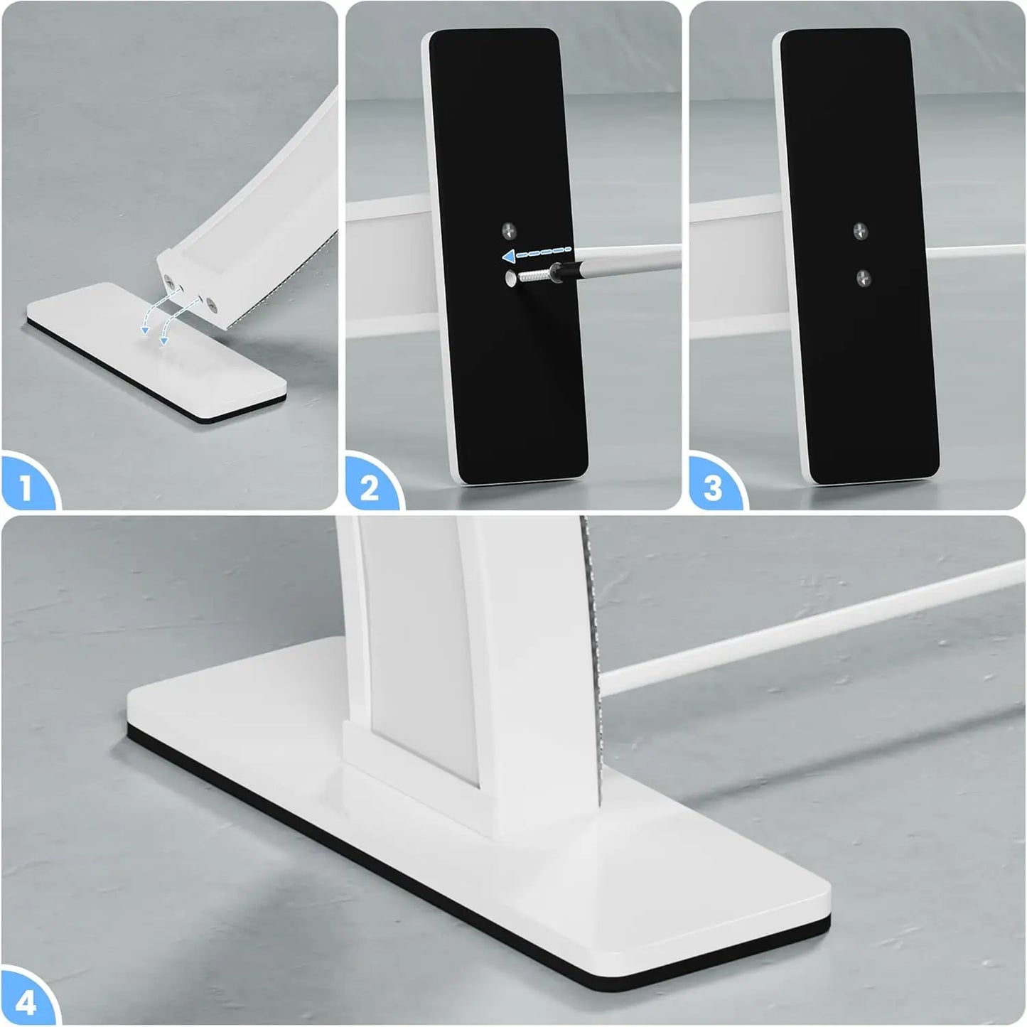 48W Half Moon Lamp For Nail Desk Dimmable 3000K-6000K Makeup Manicure Beauty Salon Touch Switch LED Light Half Moon Nail Lamp