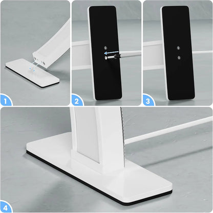 48W Half Moon Lamp For Nail Desk Dimmable 3000K-6000K Makeup Manicure Beauty Salon Touch Switch LED Light Half Moon Nail Lamp