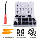 Mixed Size Car Plastic Retainer Clips Automobile Fender Push Pin Rivet Door Trim Panel Retainer Automobile BumperFasteners Tool