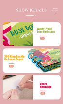 Montessori Busy Book for Kids Sticker Quiet Book Baby Early Educational Toy toddlers Matching Puzzles Game Learning Toys Gifts