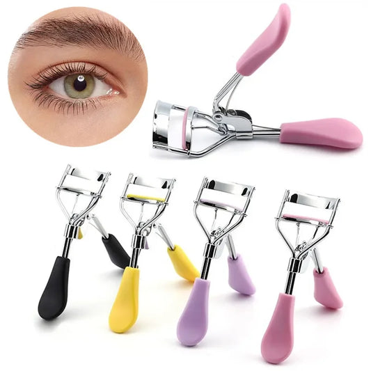 Rizador de pestañas para mujer, herramientas de maquillaje cosmético, rizador de pestañas con clip, herramienta para levantar pestañas, pestañas de belleza, herramientas de maquillaje multicolor