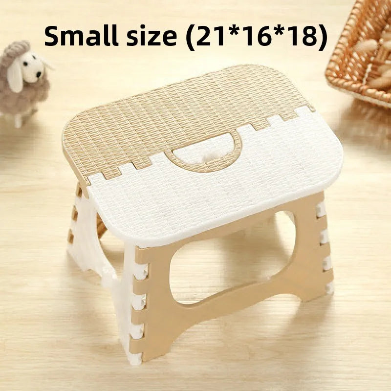 Amazing Folding Portable Lightweight Step Stool  Chairs Bathroom Kitchen Garden Folding Chair Plastic Outdoor Stool