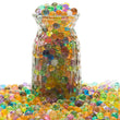 Pérolas de hidrogel para decoração de casa e jardim, contas de água gel transparente solo de cristal bolas para decoração de vaso de casamento 12.000 pcs
