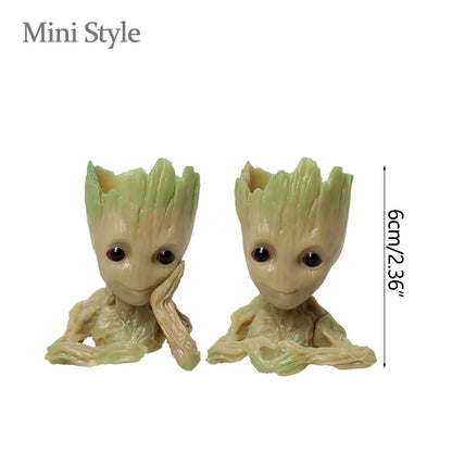 Sitting Anime Figure Hero Doll Home Decoration Mini Figurine Car Interior Miniature Model Collection Figurine Kids Toy Gifts