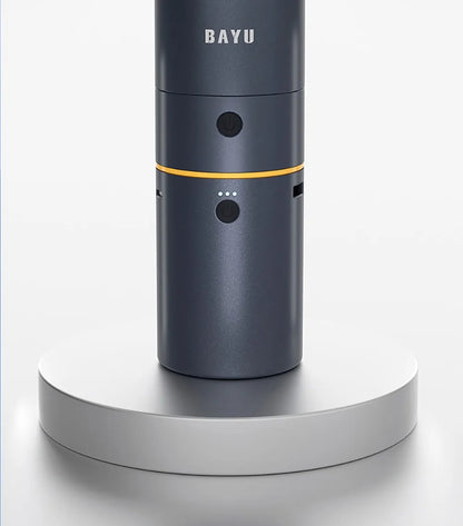 Kit inteligente para exteriores BAYU Auto (batería externa de 19200 mAh, inflador de neumáticos, aspiradora, lavaparabrisas, linterna y soporte para teléfono móvil)