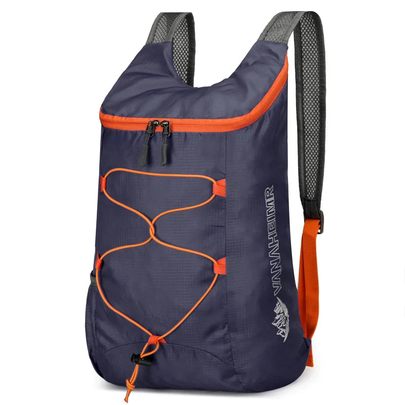 Buylor Outdoor Foldable Backpack Men Women Lightweight Waterproof Nylon Sports Bag for Camping Hiking Travel Mountain Bag Travel