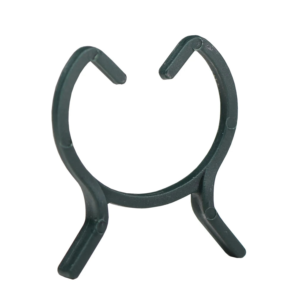 100 pinzas para plantas de jardín, 2 tamaños, pinzas de soporte para plantar, ideales para flores, enredaderas y vegetales, abrazadera de palanca con bucle para sujetar tallos.
