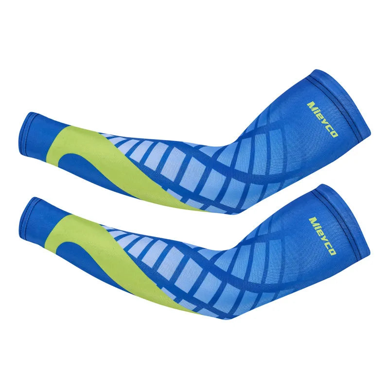 Breathable Quick Dry Oversleeve Women Cycling Arm Warmers Bicycle Covers Cuff UV Protection Men Running Sports Climb Arm Sleeves