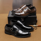 Sapatos Oxford Masculinos Italianos Marrons Cano Baixo Casual de Negócios Sapatos de Couro Masculinos para Banquete Sola Macia Tamanho Grande: 38-48