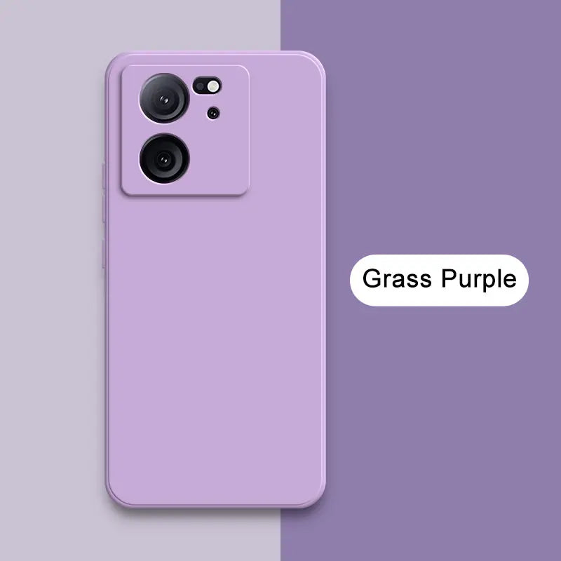Square Liquid Silicone Back Cover for Xiaomi 13 13T Pro Lite Ultra Camera Protection Soft Waterproof Phone Case Xiaomi13T 13TPro