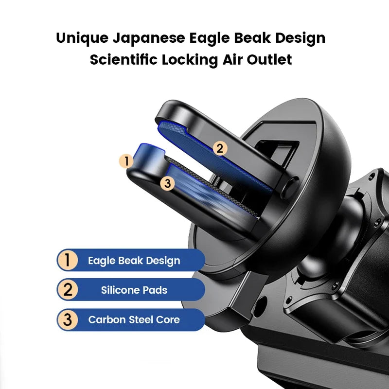 Gravity car phone holder air vent mount cell phone holder in car mobile support for iPhone 13 12 Xiaomi universal GPs stand