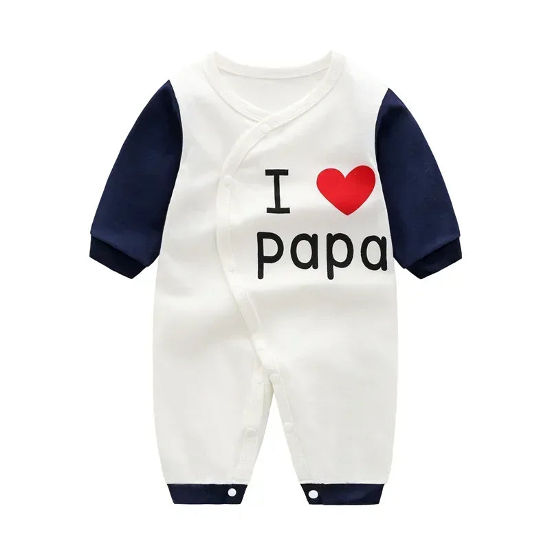 Ropa de bebé primavera 2024, ropa de algodón para niñas de 0 a 12 meses, monos de otoño para recién nacidos, monos cómodos para bebés, mamelucos para bebés niños