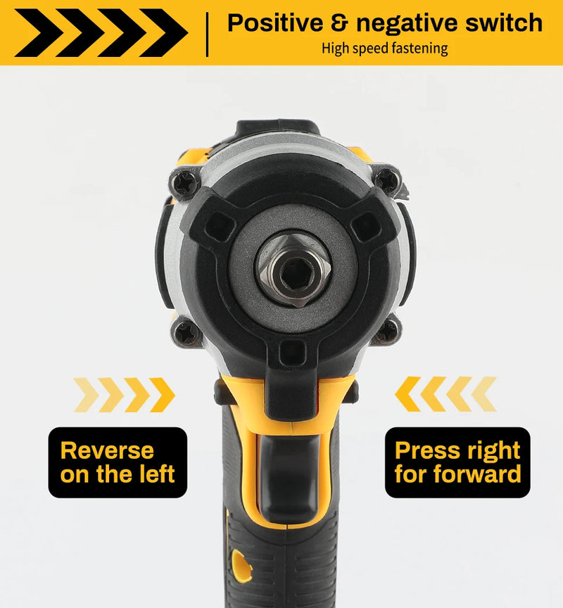 DEWALT DCF921 ATOMIC 20V MAX 1/2 in. Cordless Impact Wrench - Variable Speed, Bare Tool for Pro - Grade Performance Powerful