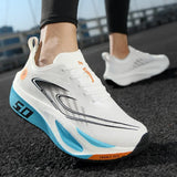Unisex 2025 Full Carbon Plate Running Shoes Professional Marathon Racing Lightweight Bounce Cushion Breathable Sports Sneakers