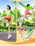 ONEMIX YUE SHUANG Running Shoes for Men Air Cushion Athletic Couple Trainers Sport Runner Shoes Outdoor Women Walking Sneakers