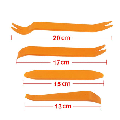 Best 4PC Car Audio Removal Auto Repair Disassembled Tool Audio Door Clip Panel Trim Dash Automobile Removal Interior Disassembly