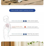 Lazy sofa, small sofa for lying down and sleeping, bedroom balcony leisure chair, cream style lazy chair, tatami chair