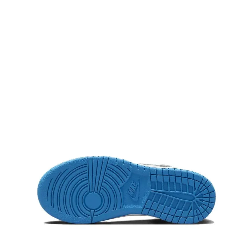 Nike Dunk Low Anti Kick Shock Absorption Low Top Kids Boardshorts Cinza Azul Meados Pequenos Crianças