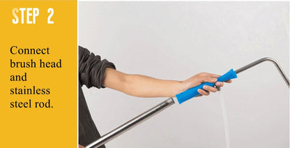 UNDEROOF-Automatic Paint Roller Coater, Self-Priming, Emulsion Self Brushing Tool, Telescopic Brush, Extended Printing