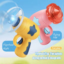 Puppy Cat Toys Flywheel Pistol Frisbee Gyro Top Pet Entertainment Production Funny Shoot Off Produto Dog Training Accessoriess