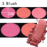 Miss Rose Makeup Case Set Kit-Ultimate Color Combination-Holiday Gift Set Cosmetic Eye Shadow Lip Gloss Blush Brow Combo Palette