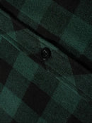 Camisa a cuadros con capucha de moda juvenil para hombre, camisa de manga larga ajustada, camisa informal de viaje para parejas, camisa deportiva para hombre, chaqueta