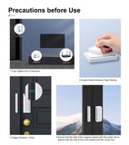 GIRIER Smart Door and Window Sensor ZigBee 3.0 Wireless Contact Detector for Smart Home Security Works with Home Assistant MQTT