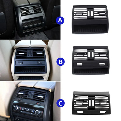 RHD Right Hand Driver Chromed Air Conditioner Ac Vent Outlet Grille Replacement For BMW 5 Series F10 F11 F18 520 523 525 528 530