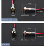 IP67 6mm Metal LED Warning Signal Light FXB6F-LED Small Power Indicator Lamp Waterproof 12V 24V 220V Red Green Yellow White Blue
