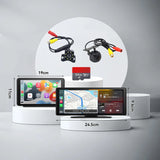 HD 7/10.26" QLED Touch Screen Car Radio Multimedia Stereo MP5 WIFI Wireless Carplay Android Auto Mirror Link Camera Head Unit