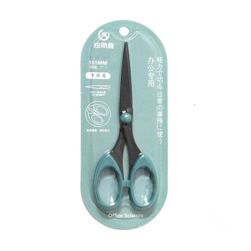 Color Scissor Stainless Steel Blade Safe Design Paper Cutting Scissors for Fine Art Diary Album Craft Office School Supplies