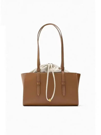 2024 New Fashionable Versatile Large Capacity City Drawstring Handbag Women's Shoulder Bag Crossbody Bag Motorcycle Equipment Ac