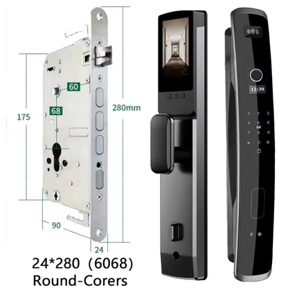 Wishome Biometric Recognition Smart Door Lock remote control Fingerprint Password IC Card APP Wifi Lock Unlock