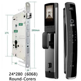 Wishome Biometric Recognition Smart Door Lock remote control Fingerprint Password IC Card APP Wifi Lock Unlock