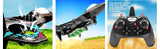 L0712 RC Plane 2.4G Remote Control Aircraft Gravity Sensing Helicopter Glider with Light EPP Foam Fighters for Boys Children