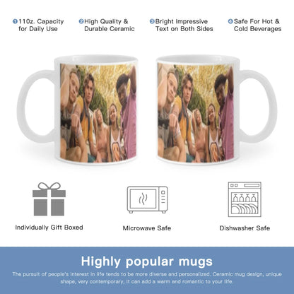 O-Outer Banks Anime Free shipping 11OZ Coffee Mug Beer Mugs Tea Milk Cup For coffee Surprised Gift