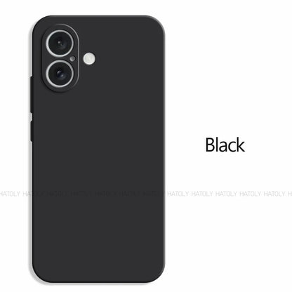 For iPhone 16 Case For iPhone 16 Pro Max Cover Original TPU Luxury Shockproof Liquid Silicone Protective Phone Cover iPhone 16