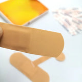 100pcs/set Waterproof Breathable Adhesive Plaster Hemostasis Wound Sticker Dressing Band Aid for Children