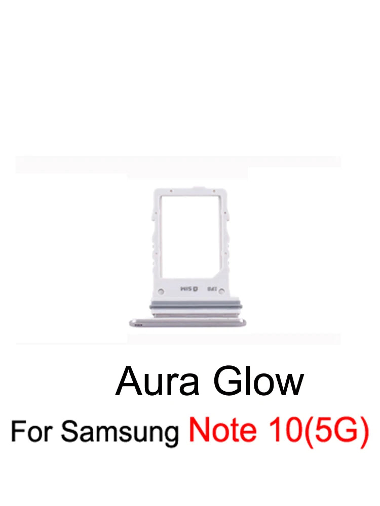 SIM Card Tray Slot For Samsung Note 10 Plus 10+ 5G Galaxy Note 10+ Phone SIM Chip Micro SD Card Tray Holder Adapter